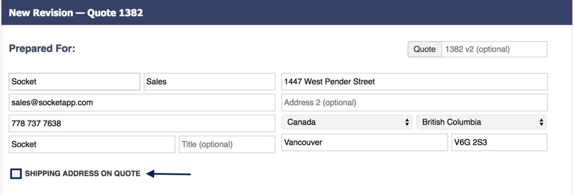 new-feature-shipping-address-on-quote-create-quoter-software-inc
