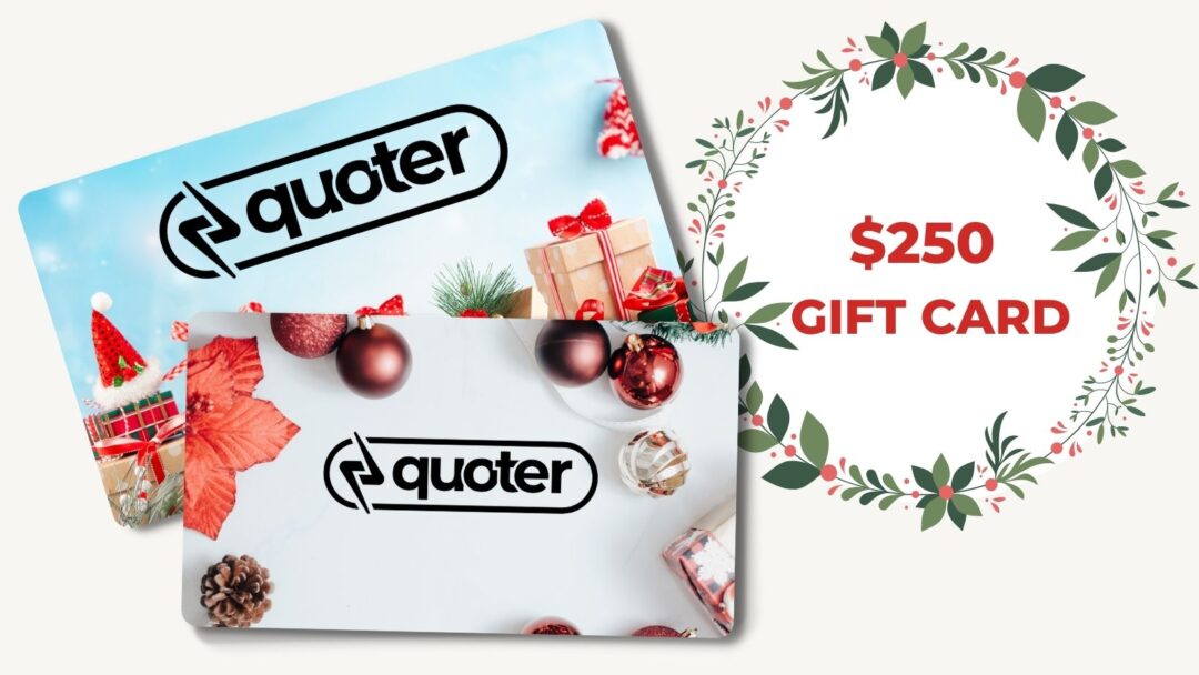 $250 Gift Card for Merch shop.quoter.com