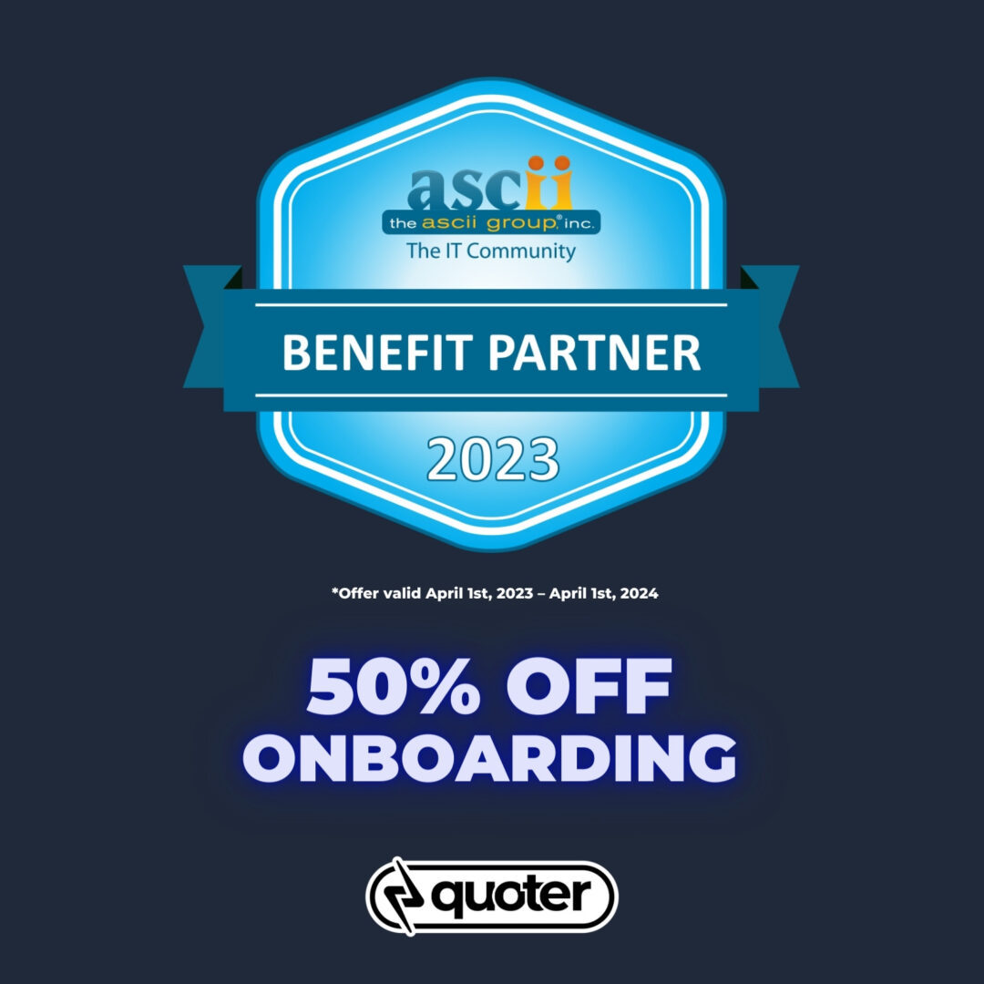 ascii community offer onboarding
