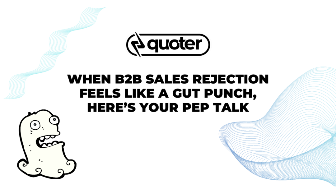 b2b sales pep talk