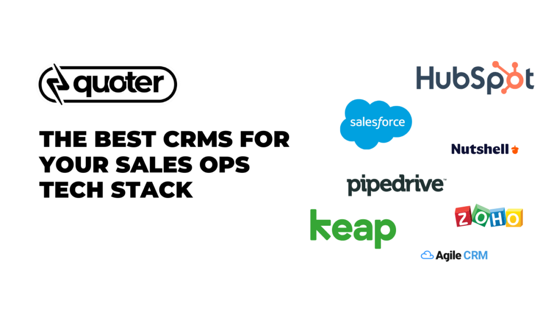 best crm sales ops