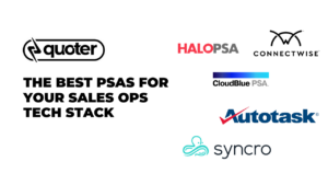 best psa sales ops quoter integration