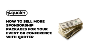 quoter for conference sponsors