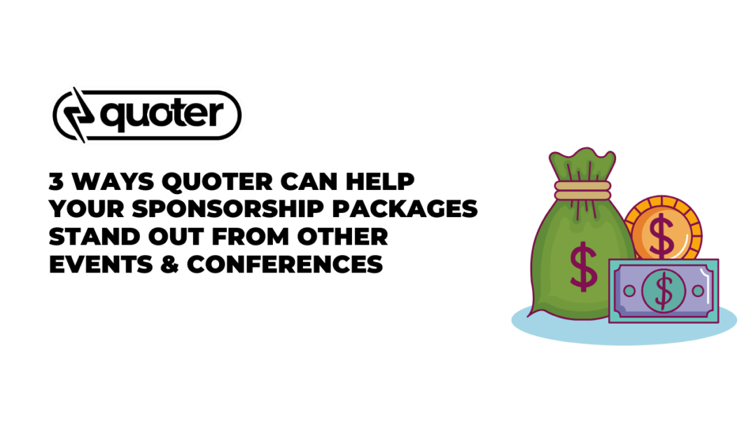use quoter conference event sponsor