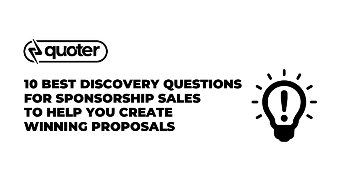 10 discovery questions sponsorship sales