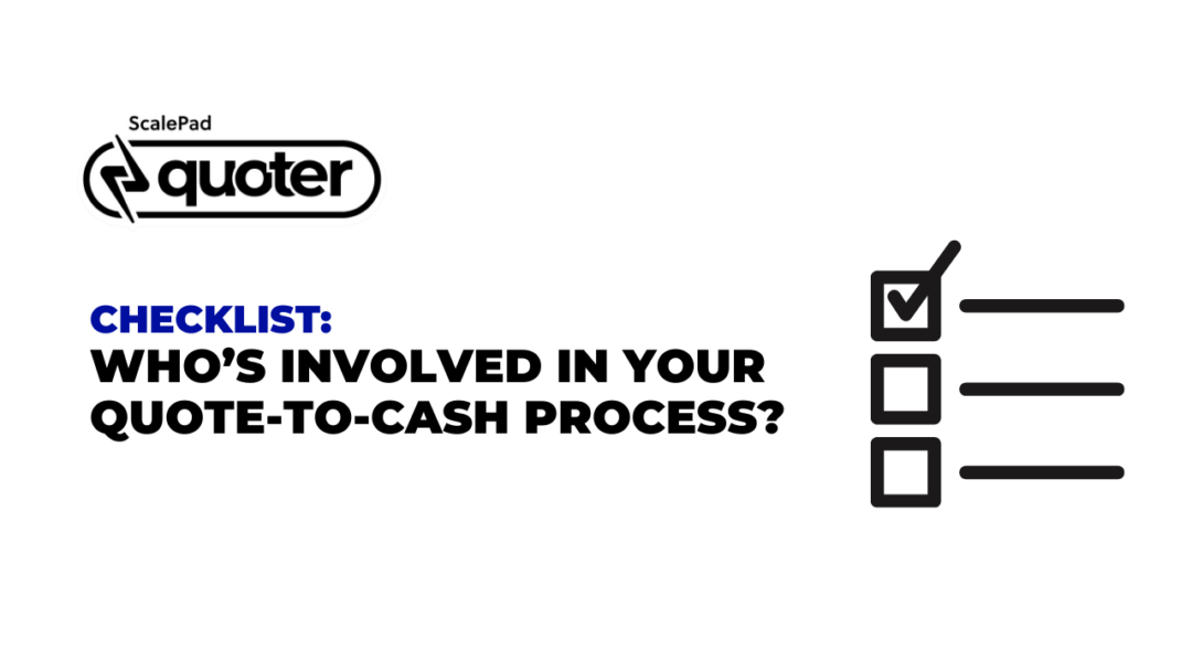 quote-to-cash process checklist