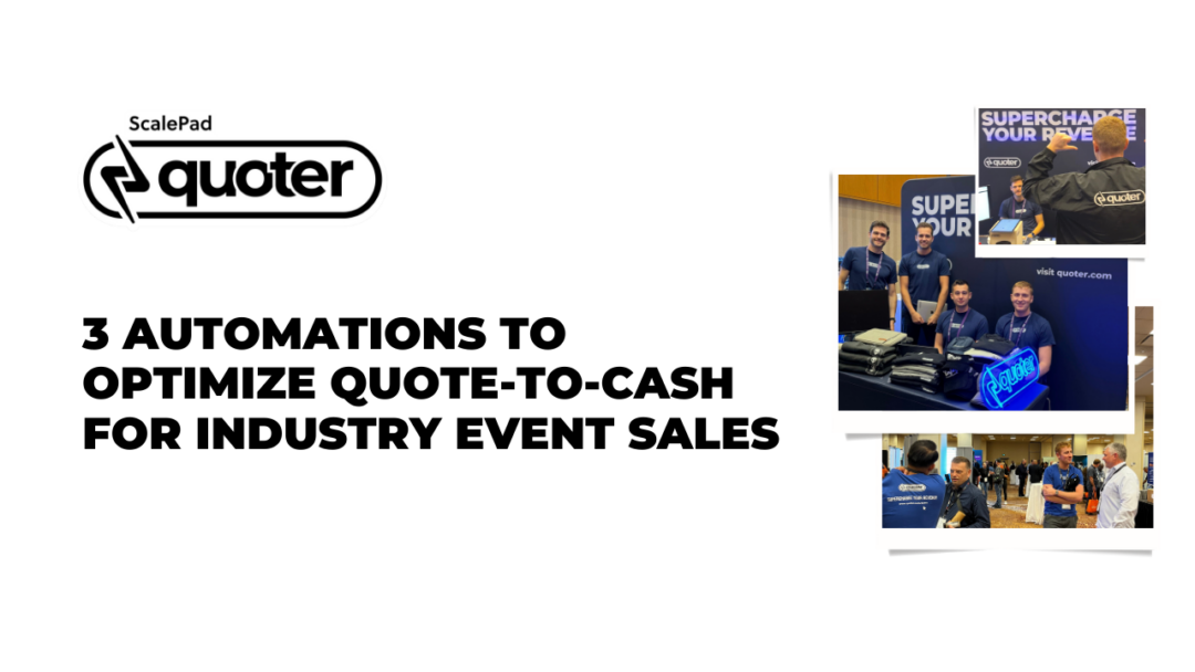 quote-to-cash industry event sales