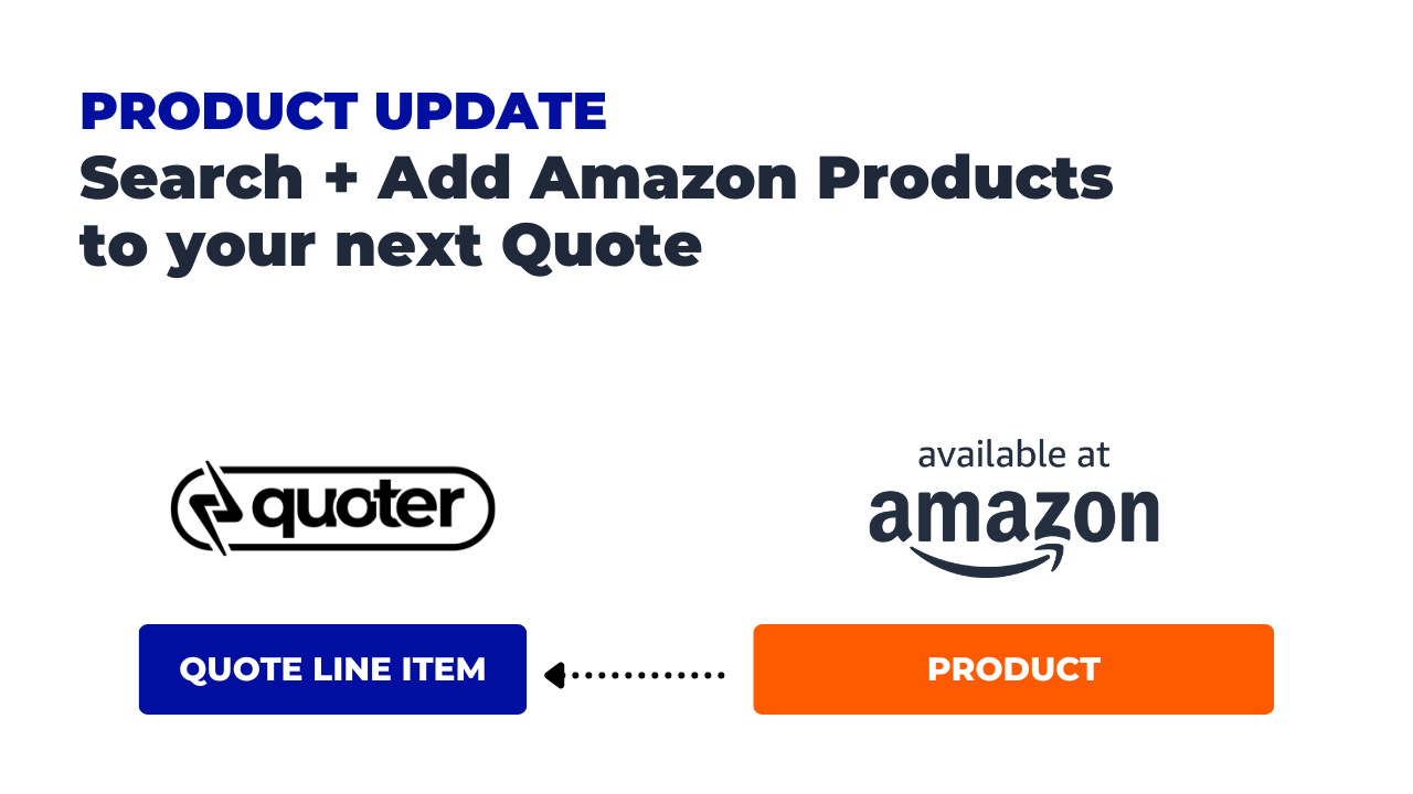 Search + Add Amazon Products to your next Quote